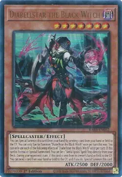 Yugioh! Diabellstar the Black Witch - RA03-EN032 - Ultra Rare - 1st Edition Near - Image 1
