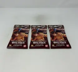 One Piece TCG Paramount War 12-Card Booster Pack Lot of 3 - Image 3