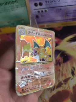 Pokemon Karte Card Glurak Charizard Base Expansion Set Basis Holo Wotc japanese - Image 2