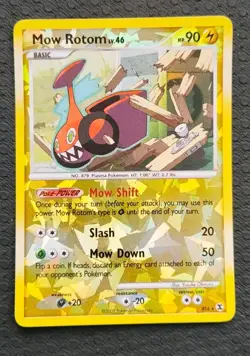Pokemon Mow Rotom - RT4 Rising Rivals Holo Card Ultra Rare - Image 1
