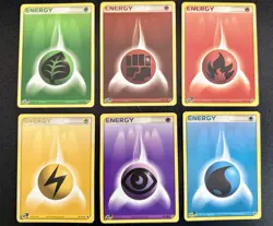 Complete Set of all 6 Energy Cards EX Ruby & Sapphire - NM - Image 1