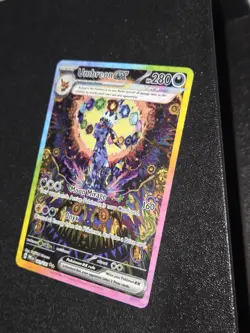 Pokemon Umbreon EX TCG Prismatic Evolutions Holo Card 161/131 - Image 2