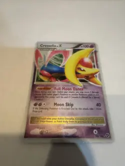 Pokemon TCG Cresselia LV.X Holo Ultra Rare Card 103/106 NM - Image 1