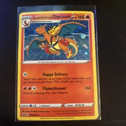 Special Delivery Charizard SWSH075 SWSH: Sword & Shield Promo Cards Holo - Image 1