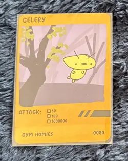Celery card #0080 - Gym Homies Dysfunctional Passholder - Image 1