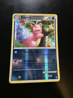 Slowbro 38/90 Undaunted Reverse Holo Rare Pokemon Card - NM/LP - Image 1