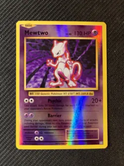Mewtwo 51/108 - LP REVERSE HOLO XY Evolutions - Pokemon 2016 TCG Card - Image 1