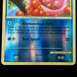 Pokemon TCG Slowpoke 66/90 Reverse Holo Undaunted Light Play LP Card - Image 3