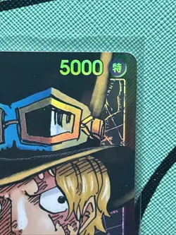One Piece Card TCG Sabo Alternate Art Leader OP05-001 Foil Japanese - Image 3