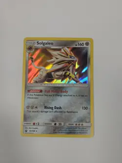 Pokemon Card Solgaleo - 99/168 - SM Celestial Storm Rare Holo NM 2018 - Image 2