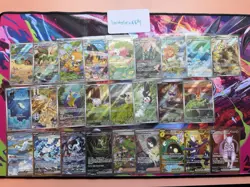 Pokemon Scarlet & Violet SV and Mega Evolutions ME PAF 151 DR + More 26 Card Lot - Image 1