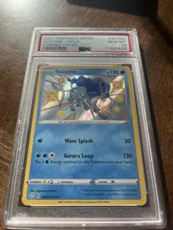 Suicune SV022/SV122 Shining Fates: Shiny Vault Holo PSA 10. Pokemon card - Image 2