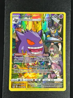 Pokemon Gengar TG06/TG30 Holo Rare Trainer Gallery Card Lost Origin NM Condition - Image 1