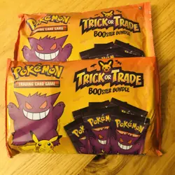 2 x 2022 Pokemon TCG Trick Or Trade Trading Card BOOster Bundles - Image 1