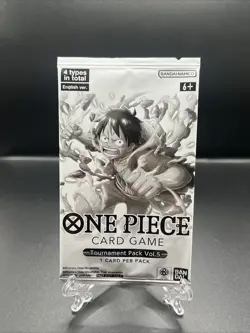ONE PIECE Card Game TCG / Tournament Pack Vol.5 / NEW Sealed Promo ENG - Image 1