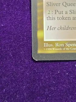 mtg Sliver Queen Stronghold (STH #129) NM/LP Condition English non-foil - Image 4