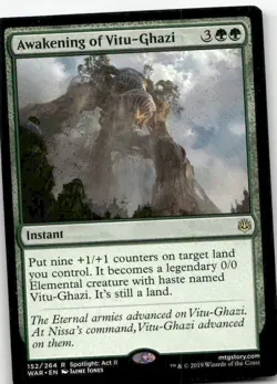Awakening of Vitu-Ghazi, War of the Spark #152 MTG - Image 1