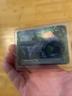 Sorcery Contested Realm SCR TCG Old Mortimer's Den Unique Foil Gothic Ian Miller - Image 1