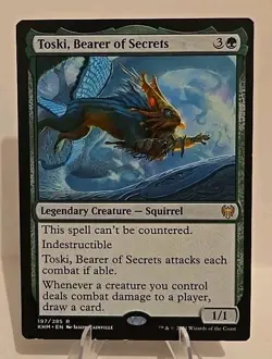 Toski, Bearer of Secrets MTG Kaldheim Regular - Image 1