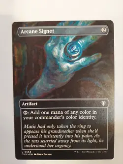 Arcane Signet (Borderless) Commander Masters Regular - Image 1
