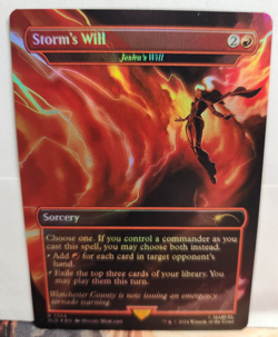 MTG Storm's Will - Jeska's Will (Rainbow Foil) NM Marvel Secret Lair 1744 Magic - Image 1