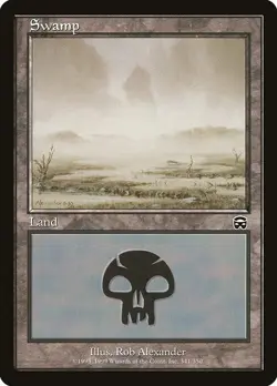 Lot of 20x Swamp #341 - MMQ Mercadian Masques Basic Land MTG Magic PL - Image 1