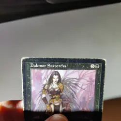 MTG Dakmor Sorceress from Portal: Second Age! Heavily played - Image 5