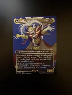 MTG Final Fantasy English Kefka, Court Mage Borderless 0398 Non-Foil - Image 1