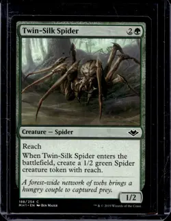 1x Twin-Silk Spider (188) Modern Horizons LP MTG Magic the Gathering x1 MKE - Image 1