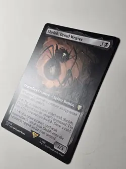 Shelob, Dread Weaver (Extended Art) LTC-112 Commander Lord of the Rings NM+ mtg - Image 4