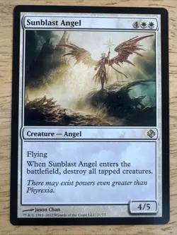 Sunblast Angel R Duel Decks: Venser vs. Koth 21 LP - Image 1