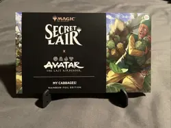 Unopened Secret Lair My Cabbages! Rainbow Foil - Sealed in hand! - Image 1