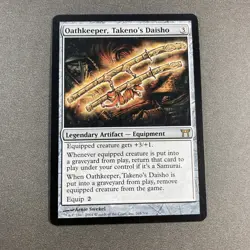 MTG Oathkeeper, Takeno's Daisho Champions of Kamigawa Regular Magic - Image 1