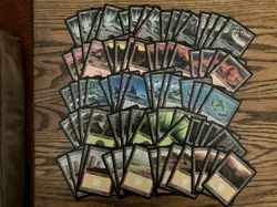 Invasion Basic Land Lot x80 - Magic the Gathering Invasion Lands 4x Each Art LP - Image 1