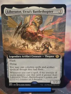 Liberator, Urza's Battlethopter (Extended Art) The Brothers' War Regular - Image 1