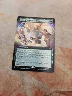 Tale Of Katara And Toph Extended Art Foil Avatar The Last Airbender MTG NM - Image 1