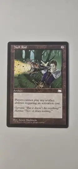 MTG - Magic The Gathering - Null Rod - Weathertight (#1) - Image 1