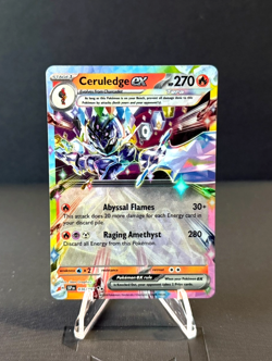 Pokemon SSP EN-Surging Sparks Ceruledge ex 036 Double Rare - Image 1