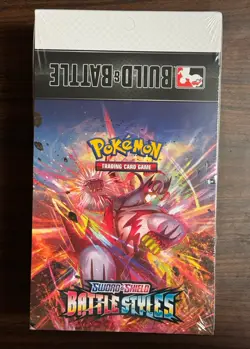 Battle Styles Build and Battle Display Box Sealed Sword & Shield Pokemon 10 Kits - Image 1