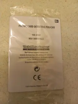 Pokemon 2019 Black Star Promo SM190 DVD Stamped Holo Detective Pikachu Sealed - Image 2