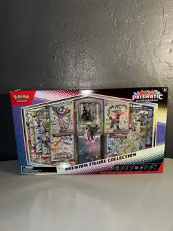 Pokemon TCG Scarlet and Violet Prismatic Evolutions Premium Figure Collection. - Image 4