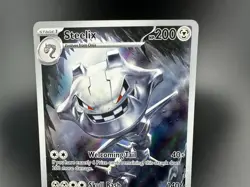Pokemon Mega Evolution Steelix 150/132 Illustration Rare IR NM - Image 2