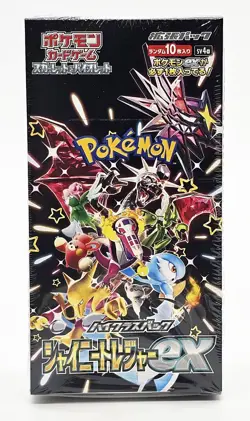 Pokemon TCG Scarlet & Violet Shiny Treasure Ex Booster Box Japanese US Seller - Image 1