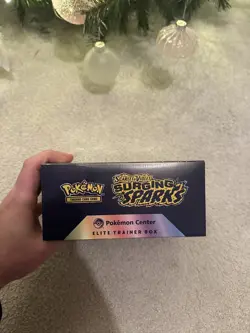 Pokemon Center Exclusive Surging Sparks Elite Trainer Box New and Sealed - Image 2