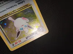 Pokemon Wigglytuff 19/130 WotC Base Set 2 Holo Rare MP-HP - Image 2