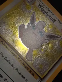 Pokemon Wigglytuff 19/130 WotC Base Set 2 Holo Rare MP-HP - Image 4