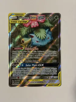 Pokemon TCG Venusaur & Snivy GX Black Star Promo SM229 - NM! - Image 1