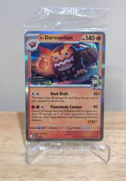 Pokemon TCG Journey Together STAFF Prerelease SEALED Promo Set - Image 1