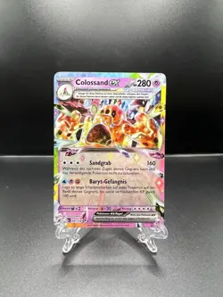 Pokemon Colossand Ex Sturmische Funken 091/191 Karte Near Mint Deutsch - Image 1