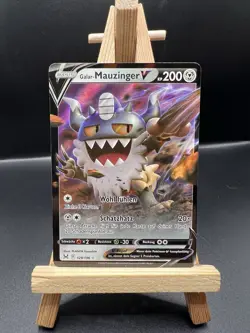 Galar Mauzinger V ( 129/196 ) Verlorener Ursprung - Pokemon Karte - Deutsch - NM - Image 1